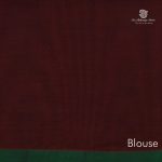 Rich Cotton Saree - Dark Brown SASC34976 - Image 3