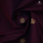 Rich Cotton Saree - Deep Maroon SASC34988 - Image 2