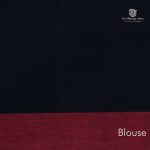 Rich Cotton Saree - Dark Blue SASC34995 - Image 3