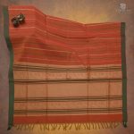Rich Cotton Saree - Sunset Orange SASC34998