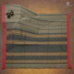 Rich Cotton Saree - Grayish Beige SASC35000