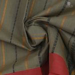 Rich Cotton Saree - Grayish Beige SASC35000 - Image 2