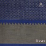 Rich Cotton Saree - Azure Blue SASC35004 - Image 3