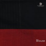 Rich Cotton Saree - Black SASC35006 - Image 3