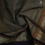 Rich Cotton Saree - Light Brown SASC35015 - Image 2