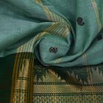 Chettinad Cotton Sarees Calm Green SASC35018 - Image 2