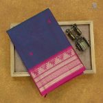 Chettinad Cotton Sarees Dual Shade Purple SASC35019