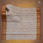 Chettinad Cotton Sarees Latte Brown SASC35021 - Image 3