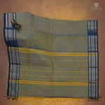 Chettinad Cotton Sarees Dual Shade Bluish Beige SASC35022 - Image 3