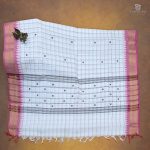 Chettinad Cotton Sarees Off White SASC35027 - Image 3