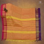 Chettinad Cotton Sarees Sunset Orange SASC35030 - Image 3
