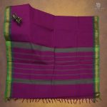 Chettinad Cotton Sarees Magenta SASC35031 - Image 3