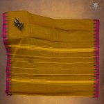 Chettinad Cotton Sarees Brownish Yellow SASC35048 - Image 3