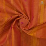 Chettinad Cotton Sarees Sunset Orange SASC35049 - Image 2