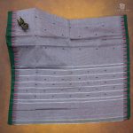 Chettinad Cotton Sarees Gray SASC35050 - Image 3