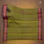 Chettinad Cotton Sarees Pickle Green SASC35053 - Image 3