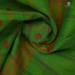 Chettinad Cotton Sarees Parrot Green SASC35062 - Image 2