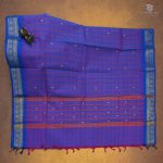Chettinad Cotton Sarees Dual Shade Purple SASC35063 - Image 3