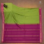 10 Yards Kalyani Cotton Sarees - Parrot Green SASTKC35066