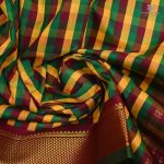 10 Yards Kalyani Cotton Sarees - Checked Multicolor SASTKC35071 - Image 2