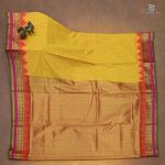 10 Yards Kalyani Cotton Sarees - Bright Yellow SASTKC35080