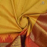 10 Yards Kalyani Cotton Sarees - Bright Yellow SASTKC35080 - Image 2