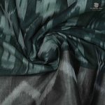 Kora Silk Cotton Sarees - Dark Green SAS35083 - Image 2