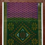 Kora Silk Cotton Sarees - Purple SAS35091 - Image 5