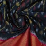 Kora Silk Cotton Sarees - Black SAS35096 - Image 2