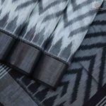 Kora Silk Cotton Sarees - White SAS35097 - Image 3