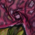 Kora Silk Cotton Sarees - Onion Pink SAS35101 - Image 2