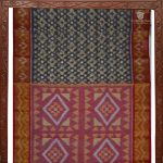 Kora Silk Cotton Sarees - Gray SAS35102 - Image 4