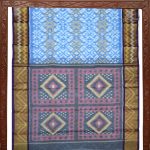 Kora Silk Cotton Sarees - Sapphire Blue SAS35107 - Image 5