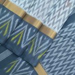 Kora Silk Cotton Sarees - Off White SAS35111 - Image 3