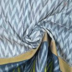 Kora Silk Cotton Sarees - Off White SAS35111 - Image 2