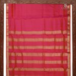 10 Yards Pure Silk Sarees - Fuschia Pink SASTPS35114 - Image 4