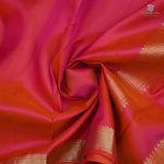 10 Yards Pure Silk Sarees - Fuschia Pink SASTPS35114 - Image 2