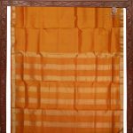 10 Yards Pure Silk Sarees - Bright Orange SASTPS35116 - Image 4