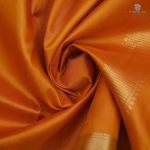 10 Yards Pure Silk Sarees - Bright Orange SASTPS35116 - Image 2