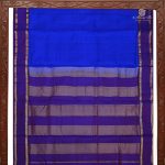 10 Yards Pure Silk Sarees - Royal Blue SASTPS35119 - Image 4