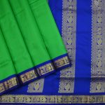 10 Yards Pure Silk Sarees - Parrot Green SASTPS35121