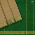 Silk Cotton Sarees Simple – Wheat Tan SAS35122 - Image 3