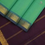 Silk Cotton Sarees Simple –TealGreen SAS35132 - Image 3