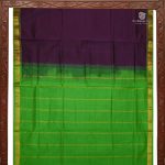 Silk Cotton Sarees Simple –Purple SAS35134 - Image 3