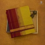 Silk Cotton Sarees Simple –Sampangi Yellow SAS35135