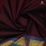 Silk Cotton Sarees Simple –Choco Brown SAS35137 - Image 2