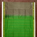 Silk Cotton Sarees Simple –Ash Gray  SAS35138 - Image 5