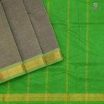 Silk Cotton Sarees Simple –Ash Gray  SAS35138 - Image 3