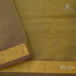 Silk Cotton Sarees Simple –Lime Green  SAS35139 - Image 4