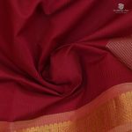 Silk Cotton Sarees Simple –Burgundy Pink SAS35140 - Image 2